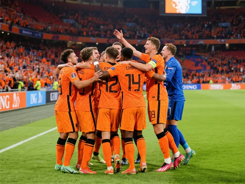 橙色风暴再临：荷兰轻松击败马耳他，志在小组巅峰